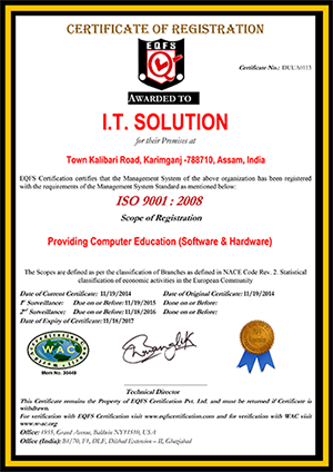ISO Certificates